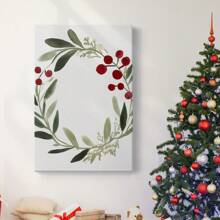 Christmas Holiday Art - Gallery Wrapped Canvas CCCXLVI - 18X27英寸 - 查看 6