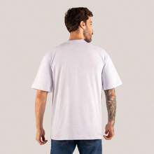 Los Angeles Dol T-Shirt Oversize Printed Cotton Streetwear Fashion - 白色 - 查看 5