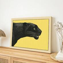 1 件帆布海报，现代艺术，野生动物帆布墙艺术，日本浮世绘艺术野生动物大猫海报，美洲虎豹纹，卧室客厅走廊的理想礼物，墙壁艺术，墙壁装饰，秋季装饰，房间装饰， - 彩色 - 查看 9