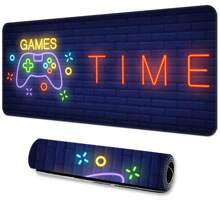 Bàn di chuột chơi game, Tấm lót bàn làm việc văn phòng, Bàn phím gia đình - Đáy cao su chống trượt, Khóa cạnh, Kích thước lớn, Nhiều kích thước có sẵn, Quà tặng để bàn - TRÒ CHƠI - Xem 2