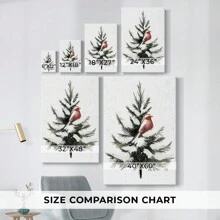 Christmas Holiday Art - Gallery Wrapped Canvas CCCLII - 18X27英寸 - 查看 3
