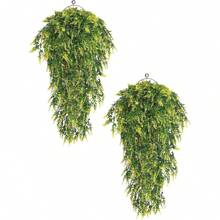 1 件装人造薰衣草植物悬挂竹叶藤花束房间装饰秋季装饰花束假植物用于秋季装饰婚礼花瓶用于家庭餐厅卧室装饰、节日生日派对配件、户外花园装饰 - 彩色 - 查看 6