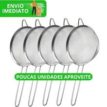 Kit 03 18cm Manual Stainless Steel Strainer Sieve - Nhiều màu - Xem 8