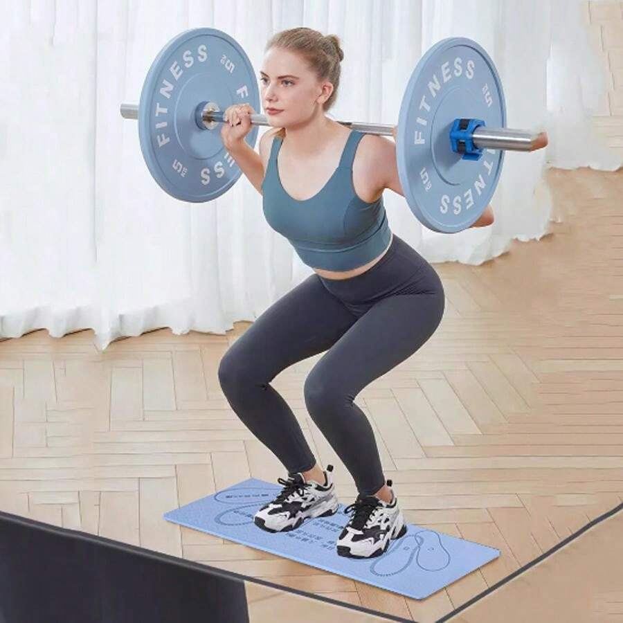 Deep Squat Target Mat, Deep Squat Posture Guide Mat, NonSlip Deep