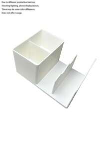 1 hộp đựng đồ trang điểm để bàn dung tích lớn sáng tạo & tươi mới. Hộp đựng đồ chắc chắn, gọn gàng, tiết kiệm không gian, hộp đựng đồ đa năng, hộp đựng đồ dùng văn phòng phẩm, nhiều loại có sẵn - Nhiều màu - Xem 11