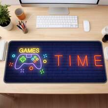 Bàn di chuột chơi game, Tấm lót bàn làm việc văn phòng, Bàn phím gia đình - Đáy cao su chống trượt, Khóa cạnh, Kích thước lớn, Nhiều kích thước có sẵn, Quà tặng để bàn - TRÒ CHƠI - Xem 11