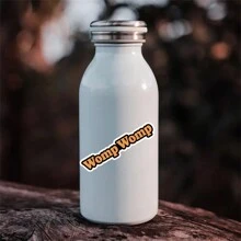 1pc 3-Inch Removable Outdoor Waterproof Vinyl Creative Gift Internet Culture Satire Sticker, Includes "Womp Womp" Sticker, "Internet Slang Sticker", "Internet Meme Sticker", "Funny Disappointment Sticker", "Pop Culture Meme Sticker", Suitable For Any Smooth Surface, Such As Laptop - Multicolor - View 5