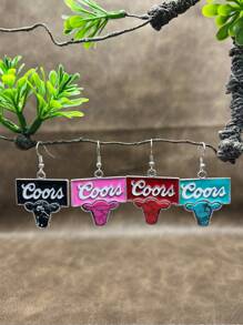 1 Bộ trang sức mặt dây chuyền/nhẫn/bông tai phong cách cao bồi miền Tây cổ điển, phù hợp cho nam, nữ, bé gái, bé trai để kết hợp với trang phục hàng ngày, phụ kiện dự tiệc, trang sức, món quà tuyệt vời cho Halloween, Giáng sinh, gia đình, bạn bè - Bộ trang sức phong cách cao bồi phương Tây - Xem 5