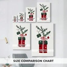 Christmas Holiday Art - Gallery Wrapped Canvas DCCCLXIII - 32x48INCH - View 3