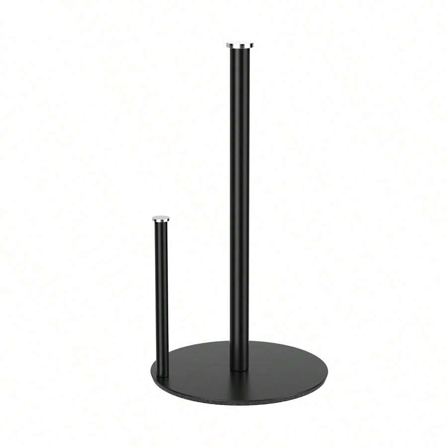 Black Paper Towel Holder Countertop Free Standing Paper Towel Holder