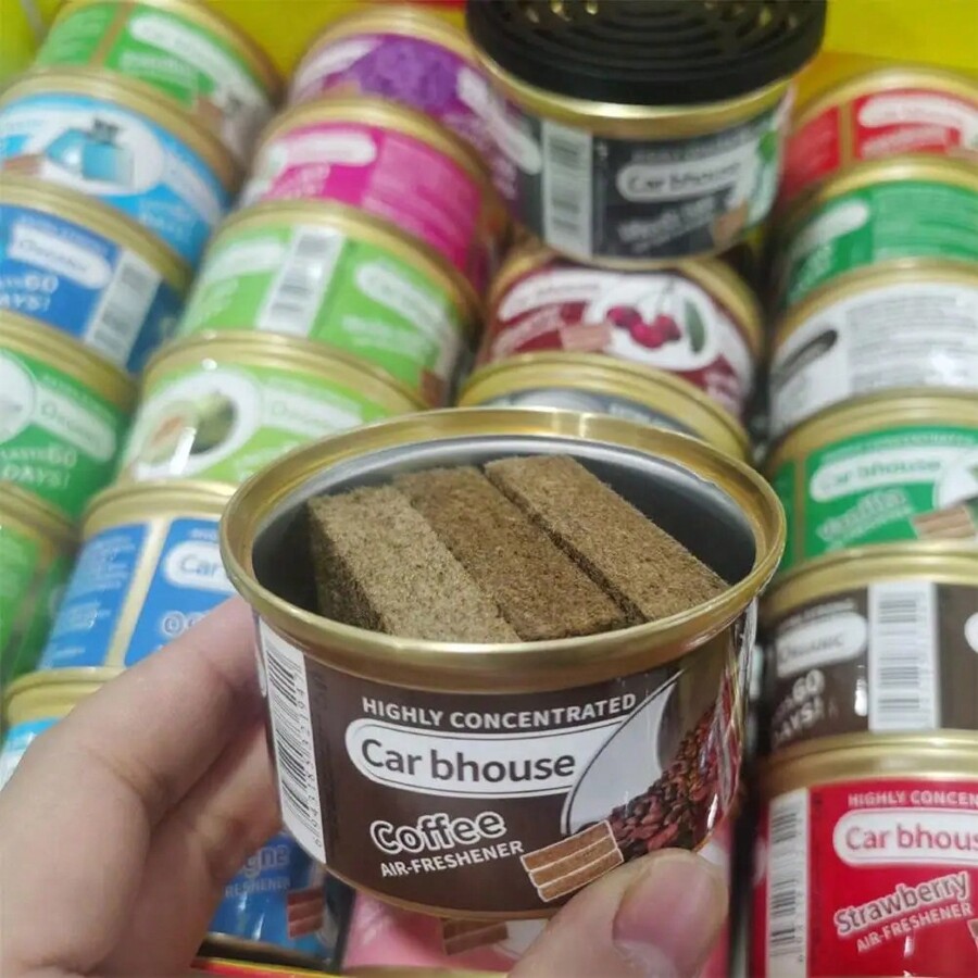Car Flavoring Car Air Fresheners Air Freshener Canned Wood Blocks