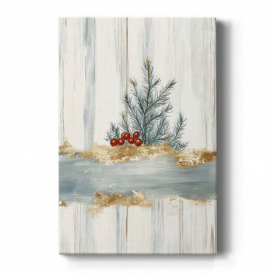 Christmas Holiday Art - Gallery Wrapped Canvas CCXCVII - 8X12英寸 - 查看 1