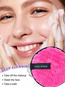 Bộ 1/2/3/8 miếng mút trang điểm, bao gồm 3 miếng mút trang điểm, 1 băng đô, 2 dây đeo cổ tay, 2 miếng tẩy trang, phù hợp với mọi loại da, - Nhiều màu - Xem 4
