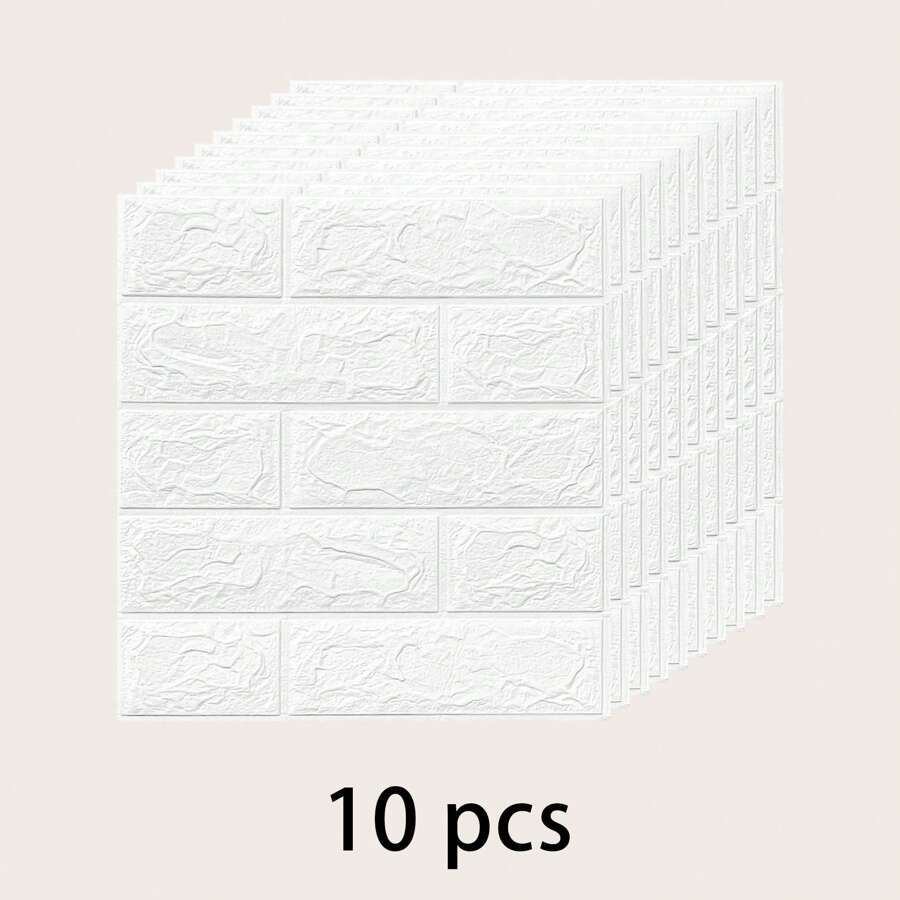 1/2/5/10 Pcs 3D Simulation Brick Pattern XPE Foam Material Wallpaper