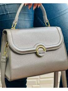 Women Top Handle Bags - 銀色 - 查看 1