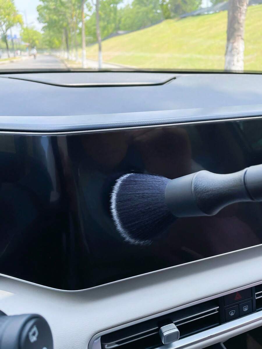 Escova de Limpeza para Saída de ArCondicionado de Carro, Escova de