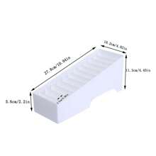 1pc Phòng khách Phòng ngủ Mỹ phẩm Son môi Phấn mắt Khay Hộp lưu trữ Nhựa Máy tính để bàn Nhiều Điện thoại di động Hộp trưng bày Hộp dữ liệu hỗn hợp Nhiều Vỏ điện thoại di động Giá lưu trữ - Nhiều màu - Xem 3