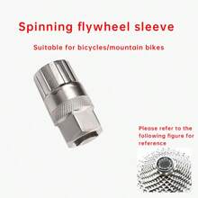 Kunci Pas Pelepas Kaset Sepeda Balap, Kunci Pas Sekrup untuk Pemasangan Freewheel Sepeda, Soket Sekrup Freewheel Sepeda, Alat Pemasangan dan Pelepas Kaset Sepeda Gunung - MultiWarna - View 2