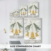 Christmas Holiday Art - Gallery Wrapped Canvas CCCXV - 12X18英寸 - 查看 3