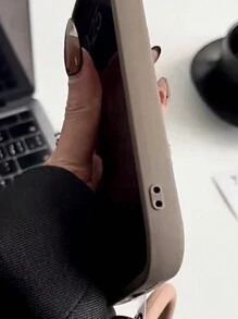 1 件可爱时尚 3D 心形纯色防震手机壳适用于 Apple iPhone 系列 TPU 防震糖果哑光 TPU 后壳
