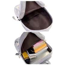 1 pièce Sac à dos décontracté pour femmes de style universitaire en velours côtelé personnalisé avec nom (rose), lettrage, multifonction, portable, grande capacité, minimaliste léger, loisirs, trajets, pour amie, femme, débutants et employés de bureau, enfants, amis, famille, copine, copain, elle, pour l'extérieur/les sorties/les voyages/la randonnée/le stade/les sports/l'escalade, pour les /les trajets/le travail/le bureau, accessoires de voyage