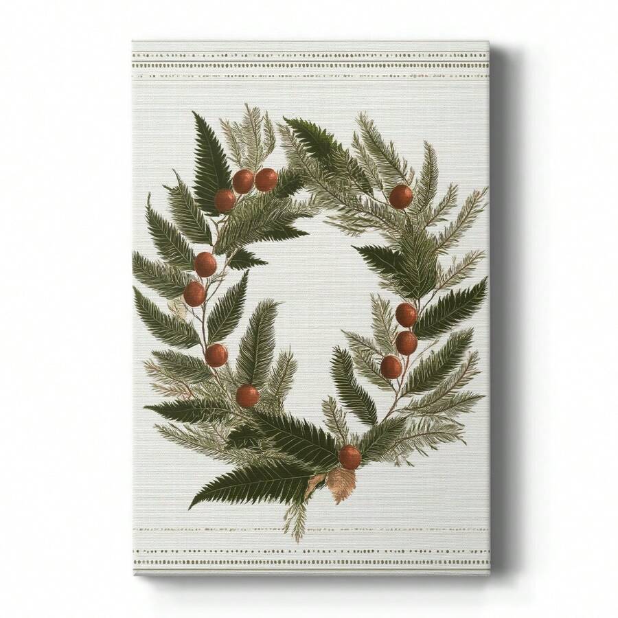 Christmas Holiday Art - Gallery Wrapped Canvas CCCLXV - 12X18INCH - Xem 1