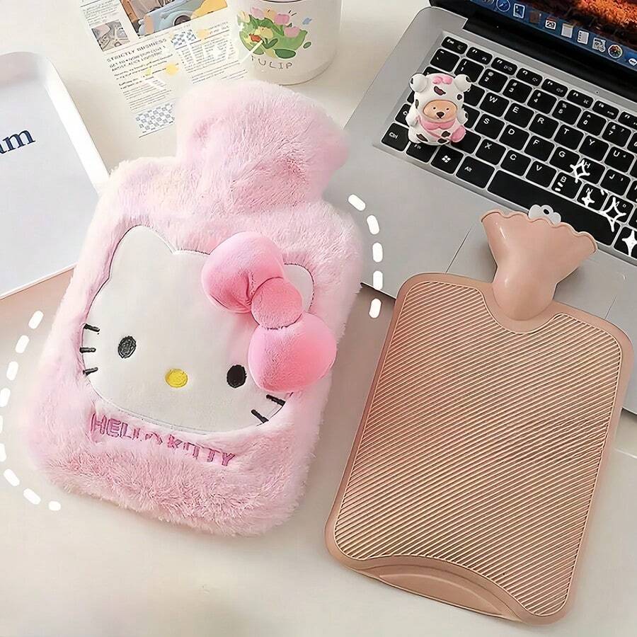 Sanrio New Winter WaterFilled Hot Water Bottle, Cute Cartoon BigEared
