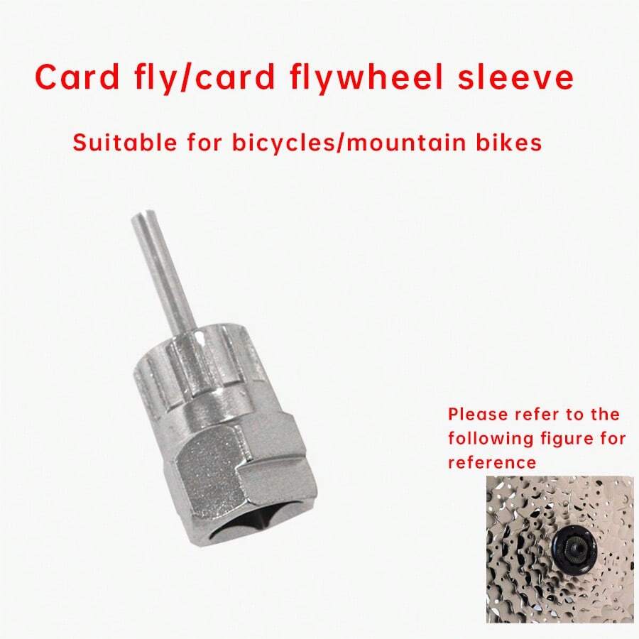 Outil de démontage de roue libre et de cassette pour vélo, clé longue pour vélo de route pour l
