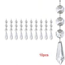 30 قطعة من الأعمدة البلورية الأكريليكية الجليدية، ديكورات شتوية على شكل أشجار، زخارف بلورية معلقة، لأجراس الإنارة، ديكورات الزهور، لديكور المنزل والغرفة والمكتب، لديكور الزفاف والنوافذ والمنزل في أعياد الحب والسنة الجديدة والفصح وعيد الأم وعيد الميلاد