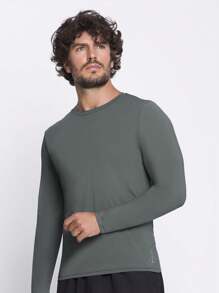 Selene 25020 Men's UV 50+ Sun Protection Shirt - 灰色 - 查看 1