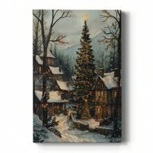 Christmas Holiday Art - Gallery Wrapped Canvas DCXVIII