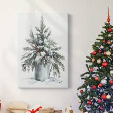 Christmas Holiday Art - Gallery Wrapped Canvas DCCCLXXV - 12X18英寸 - 查看 6