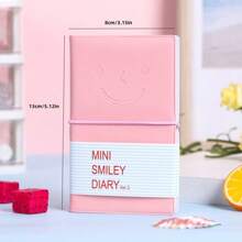 Sổ tay da mini mặt kẹo sáng tạo phong cách Nhật Bản/Hàn Quốc, sổ tay ghi nhớ bỏ túi di động làm quà tặng - Nhiều màu - Xem 4