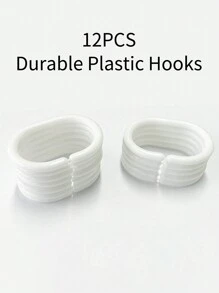 4 件套圣诞雪人浴室窗帘套装，防水浴帘，带 12 个挂钩，浴垫，U 型马桶盖，浴室配件，圣诞装饰 - 紫色雪人D款 - 查看 8