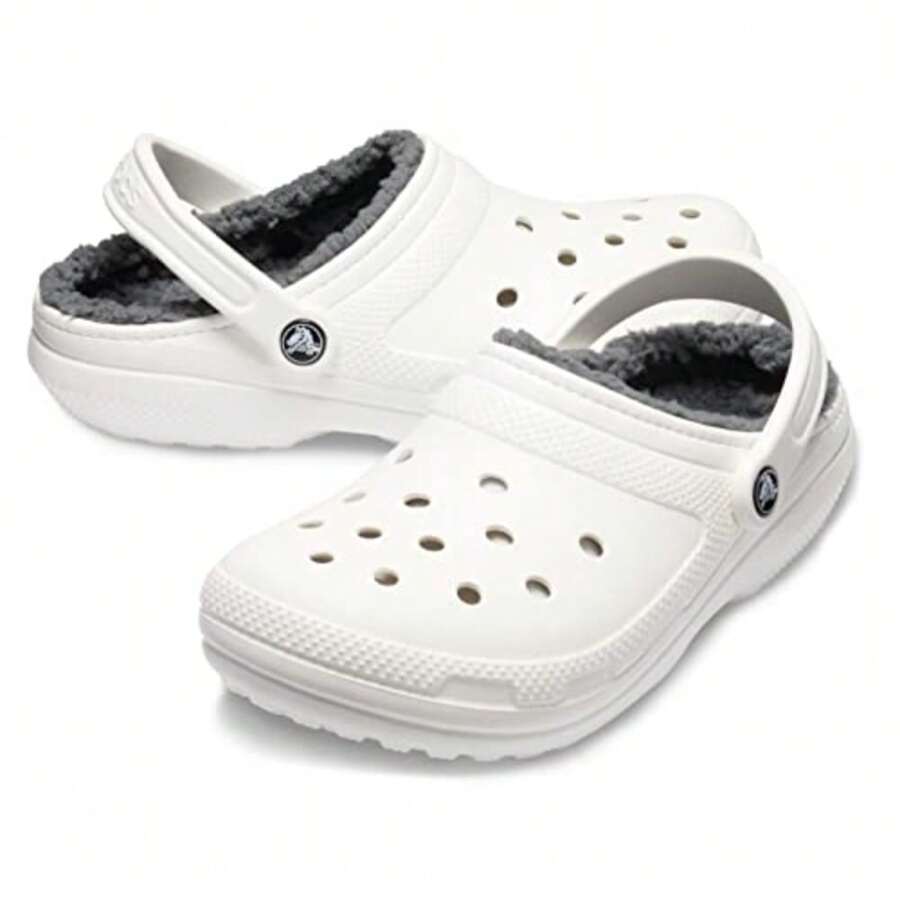 Crocs Zuecos forrados clásicos unisex para adultos de Crocs Mode de