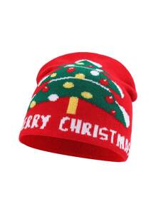 New Christmas Knitted Cap, Minimalist Design Unisex Christmas Hat, Directly Supplied From Factory - 3-8Y - View 13