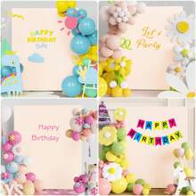 Vỏ vòm cưới màu be 6,6x4/6,6x5,2/6,6x6,6 feet, Vỏ vòm vuông hai mặt bằng vải Spandex dùng cho tiệc sinh nhật, tiệc cưới, trang trí vòm bóng bay - Màu be - Xem 7