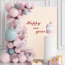 Vỏ vòm cưới màu be 6,6x4/6,6x5,2/6,6x6,6 feet, Vỏ vòm vuông hai mặt bằng vải Spandex dùng cho tiệc sinh nhật, tiệc cưới, trang trí vòm bóng bay - Màu be - Xem 6