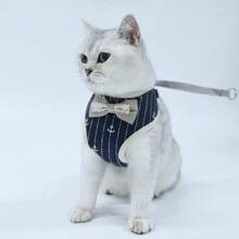 1pc Bow Knot Pet Leash, Cat Dog Walking Lead Leash, Pet Harness, Pet Vest