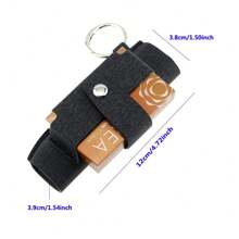 1 件时尚豹纹皮革保护套适用于 IQOS Iluma One 保护套适用于 Iluma One 保护套配件,皮革和帆布材质选择,易于清洁,返校用品 - 彩色 - 查看 3