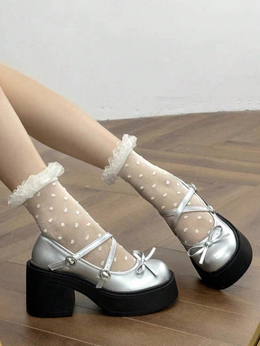 2024 Cute Mary Jane Shoes For Women, Fairy Style, Retro, Versatile