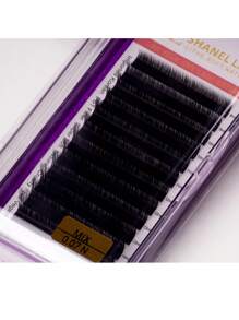 12 Hàng N(M) Curl Volume Classic Lash Extensions Fox Cat Eyelash Fans 8-15mm Bán chạy nhất Cashmere Lông mi riêng lẻ Siêu mềm Mờ Đen Lụa Vật tư nối mi cho tiệm làm đẹp - N - Xem 13