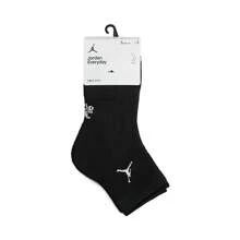 Nike 3双男女款 UNED CUSH POLY 踝袜，优惠装 DX9655-100 - 黑色 - 查看 2