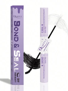 Lash Kit 720Pcs Lash Clusters Kit D Curl Cluster Eyelash Extensions Kit 30D+40D Individual Lashes Kit With Lash Bond And Seal Lash Tweezers DIY At Home By QUAFFLY (9-18mm) - 黑色 - 查看 9