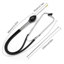 1 件专业汽车发动机气缸高灵敏度诊断工具机械听诊器适用于各种燃料车辆 - 黑色 - 查看 4