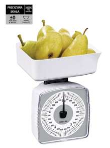 Une balance de cuisine mécanique de haute précision de 5 kg - Blanc - Voir 2