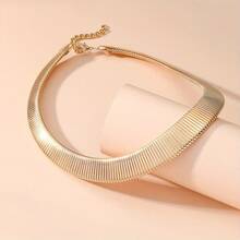 1 件新款时尚夸张软骨蛇形设计项链首饰，适合女性日常装扮 - 1Pc - 查看 8