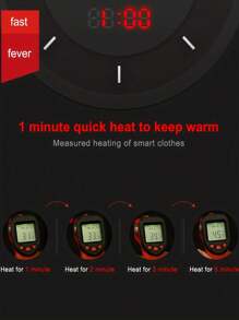 9 区加热背心男士冬季保暖加厚电加热背心 USB 加热夹克加热羽绒服冬季男士加热保暖背心、圣诞礼物、冬季手套