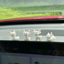 4 Phụ kiện trang trí nội thất hình con nai hoạt hình dễ thương cho táp lô xe hơi - Nhiều màu - Xem 1