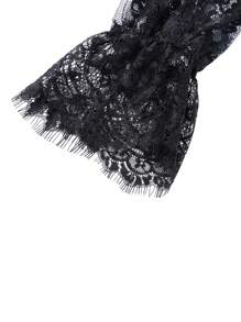 Women Gothic Dress Vintage Lace Grunge Punk Goth Dresses Casual Cosplay Party Cocktail Halloween - 紅色 - 查看 7